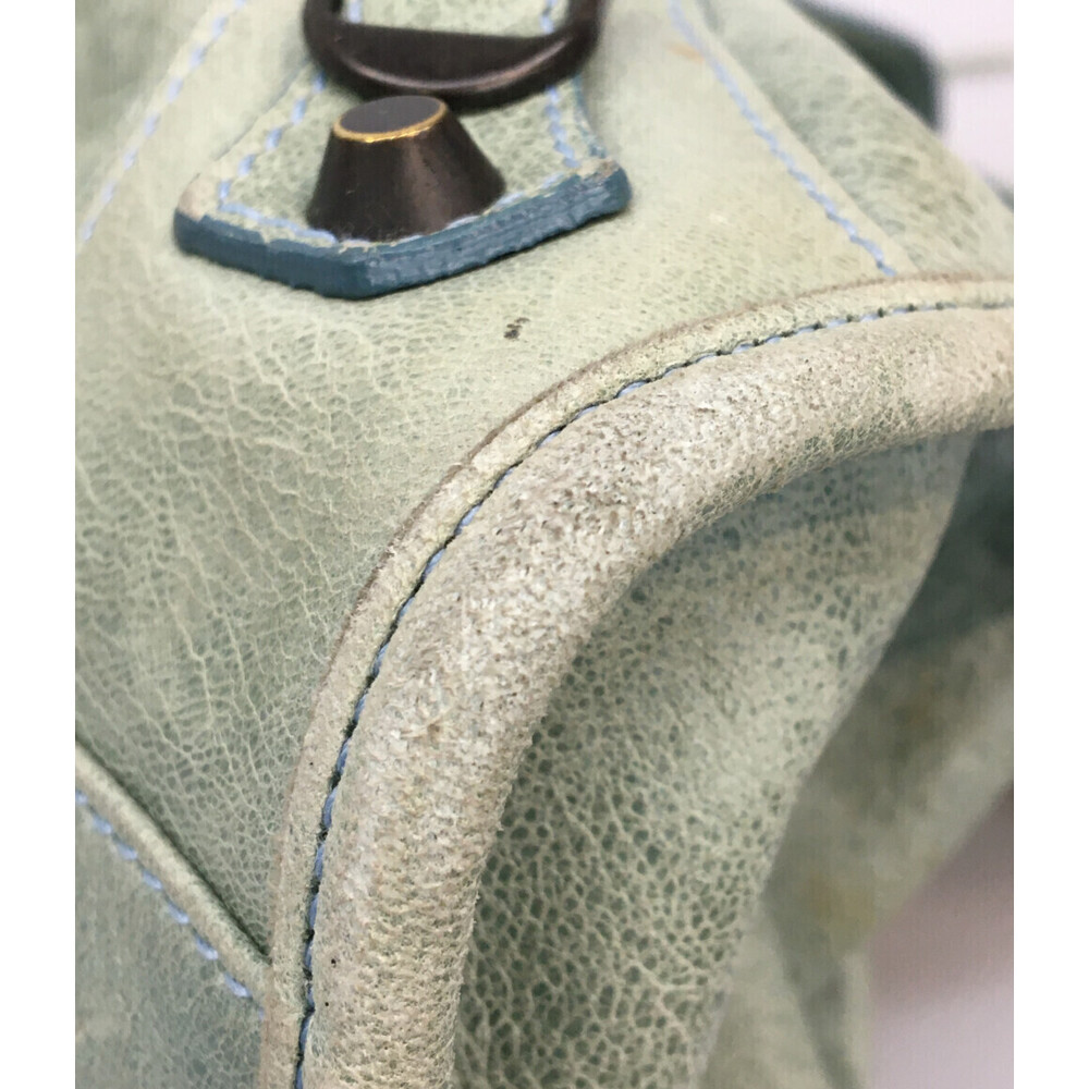 Balenciaga bag Green leather First - Picture 5 of 6